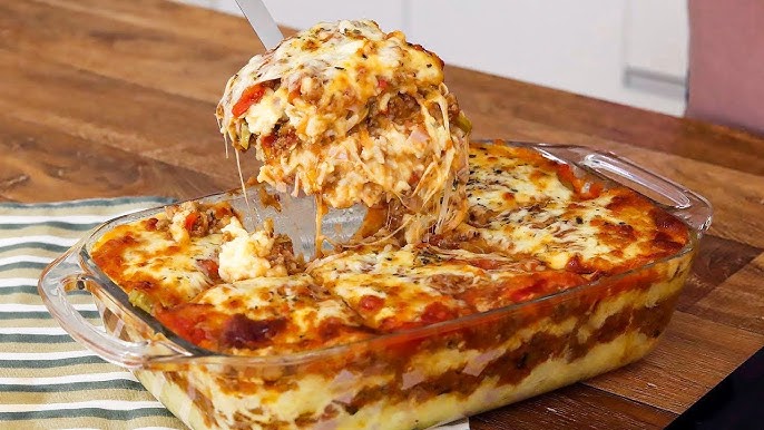 Receita de arroz de forno à parmegiana