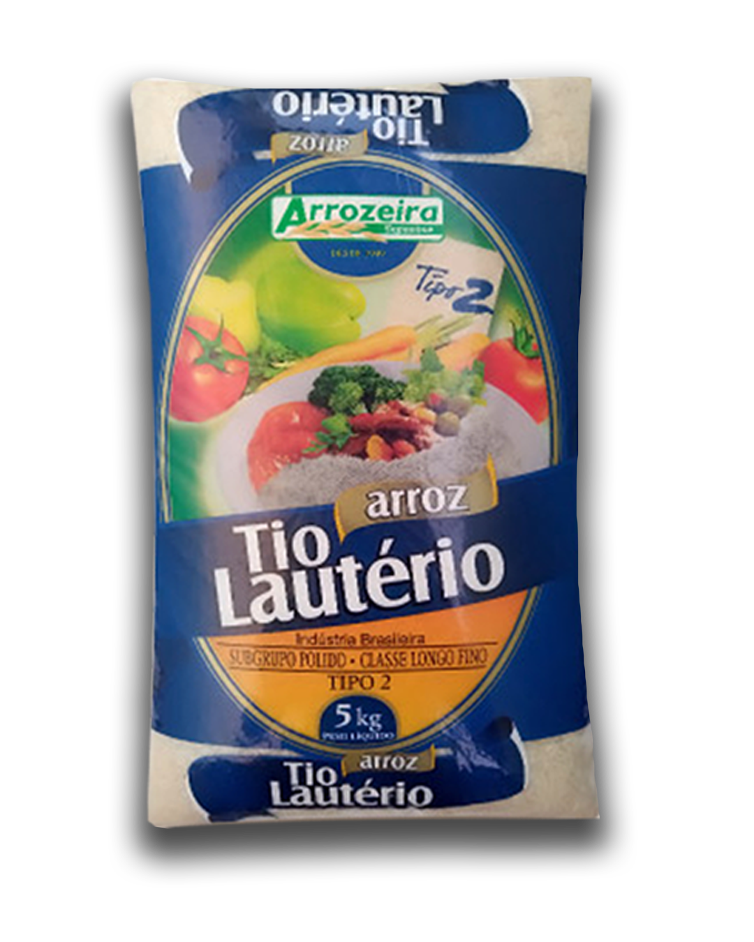 Pacote de Arroz Tio Lautério Branco Polido Tipo 2