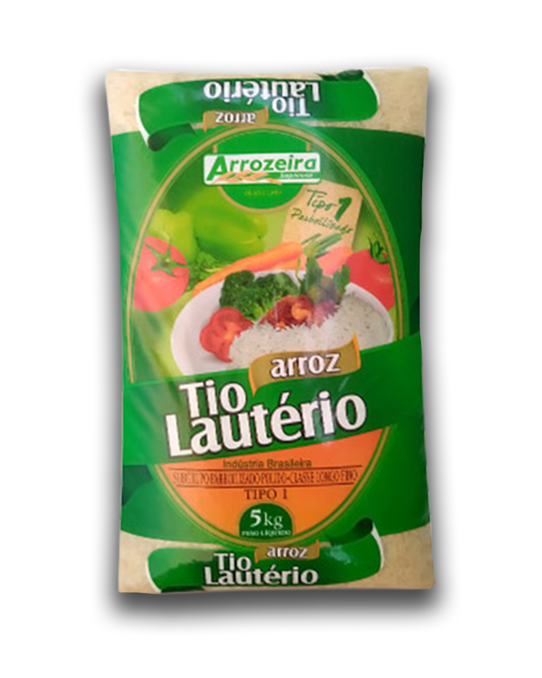 Pacote de Arroz Tio Lautério Parboilizado Tipo 1