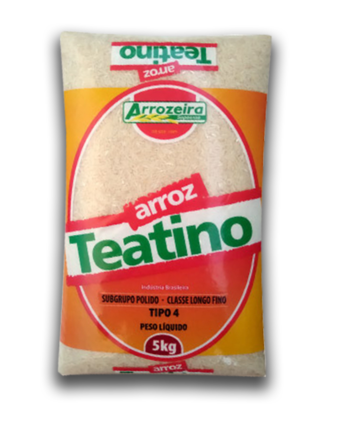 Pacote de Arroz Teatino Branco Polido Tipo 4